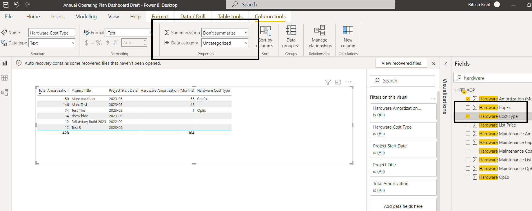 Solved Data Not Summarizing Microsoft Fabric Community