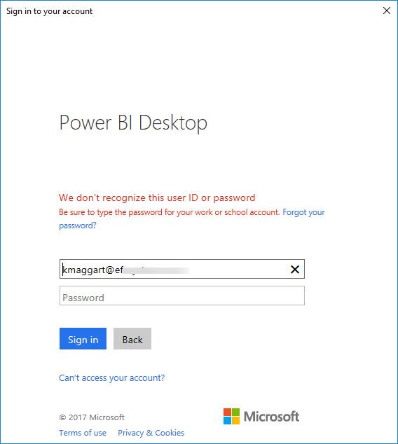 To do that, first, check your internet speed using an internet . Solved I Cannot Login To Power Bi Microsoft Power Bi Community