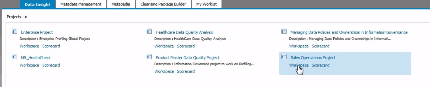 Sap information steward insights and scorecard