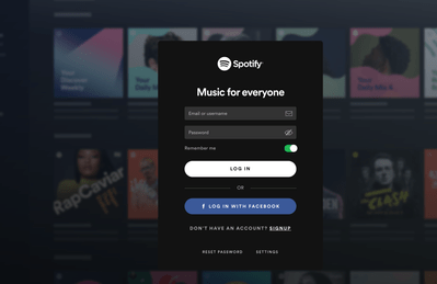 If you don't already have a spotify account, just tap sign up when you open stations. Do Not See Sign In With Apple On Macos App The Spotify Community