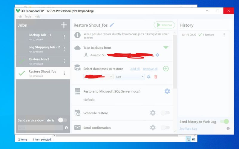 Exception During Updating Sqlbackup App Application Issues Sql Backup And Ftp Community - Best Landscape Wallpapers in 4K