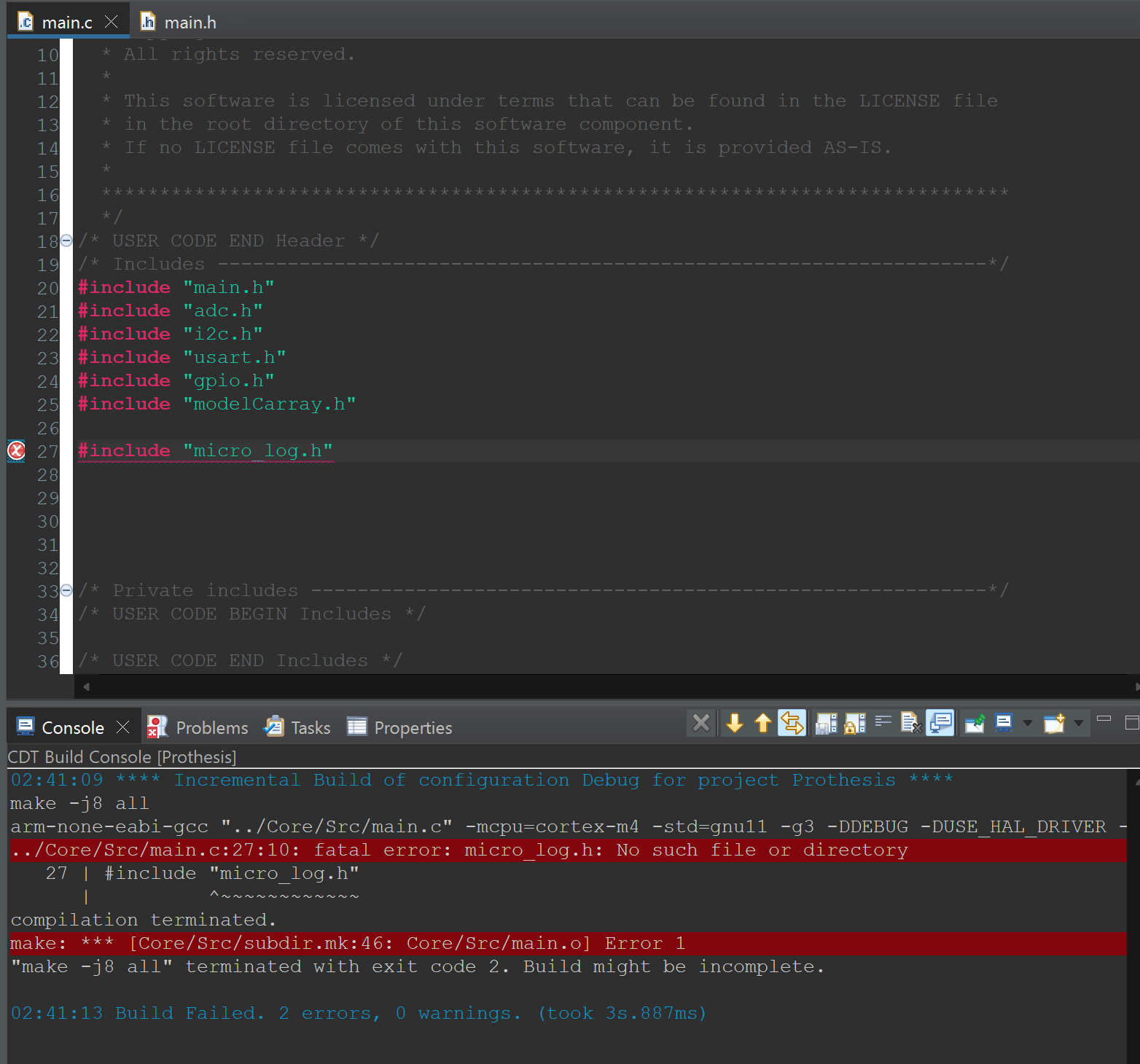 Solved: STM32CubeIDE Library Issues - STMicroelectronics Community