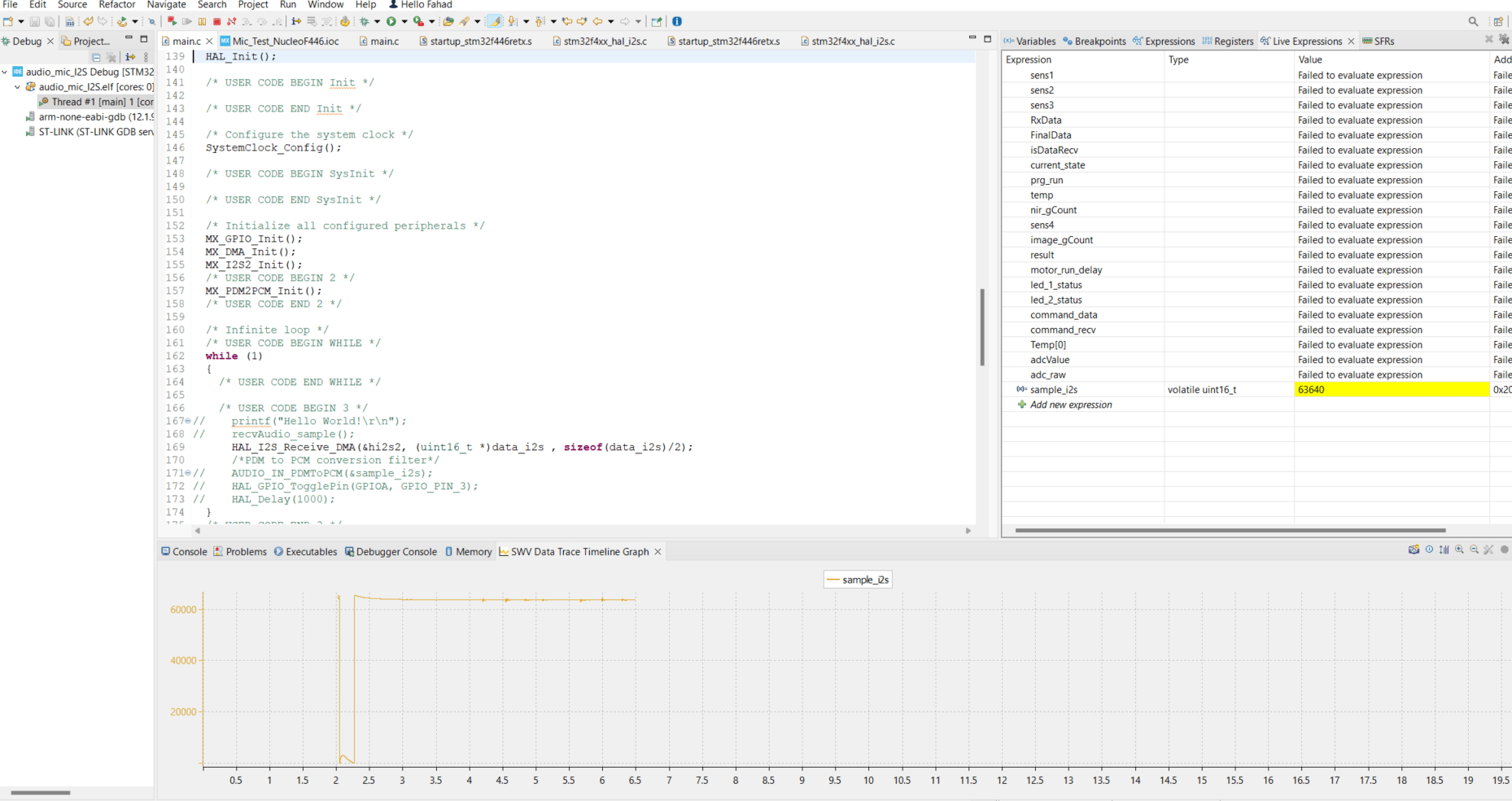 Solved: STM32CubeIDE-- How To Use SWV Data Trace Timeline ... - Page 2 ...