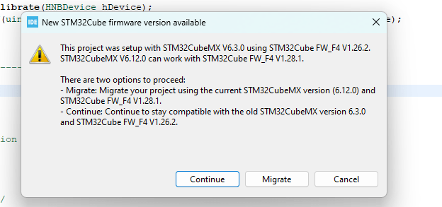 CubeMx Error - STMicroelectronics Community