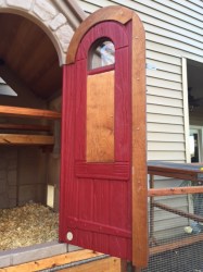 coop playhouse coops cool winter chicken tikes cottage window door chickens panel