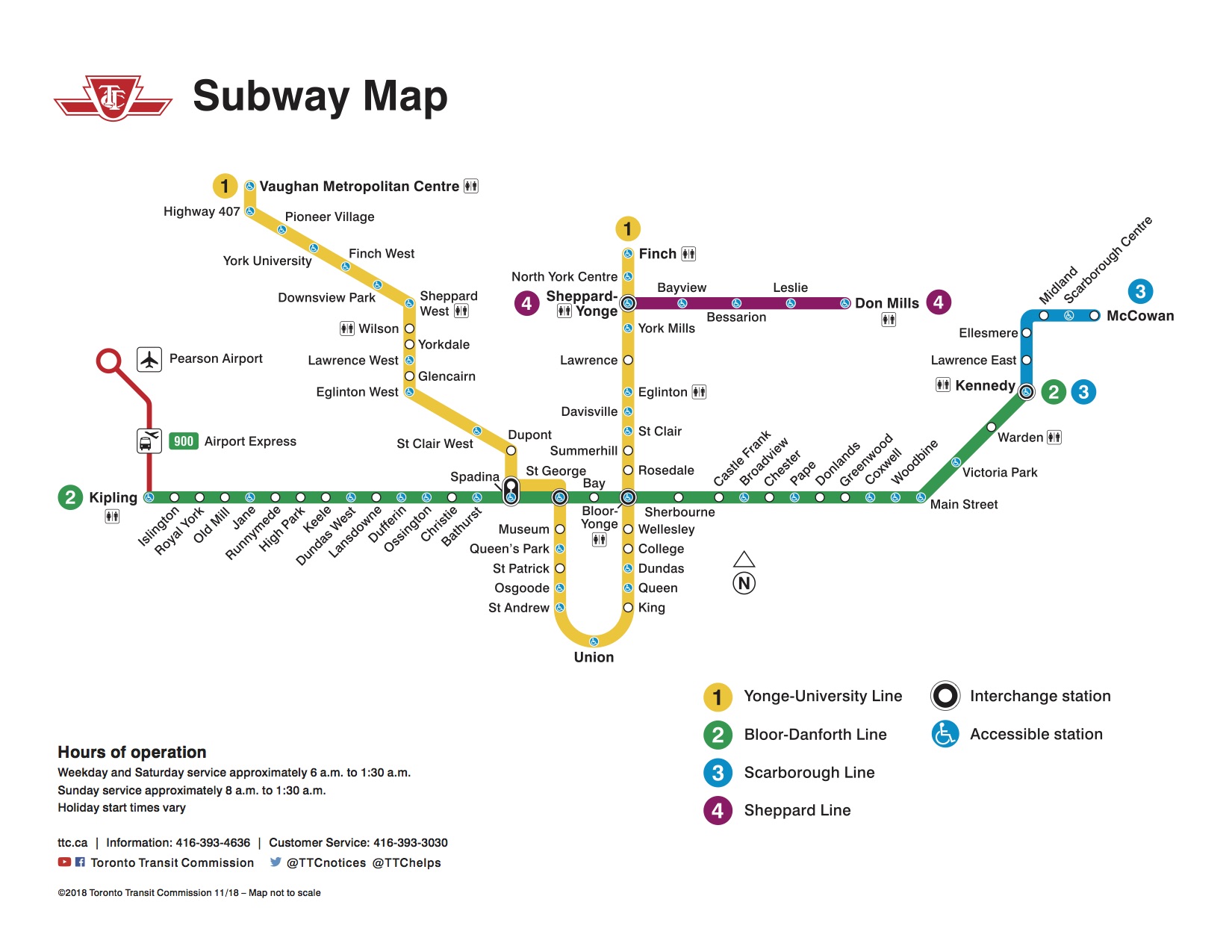トロントの交通機関～TTC – カナダ留学なら安心のカナダ専門【comnee