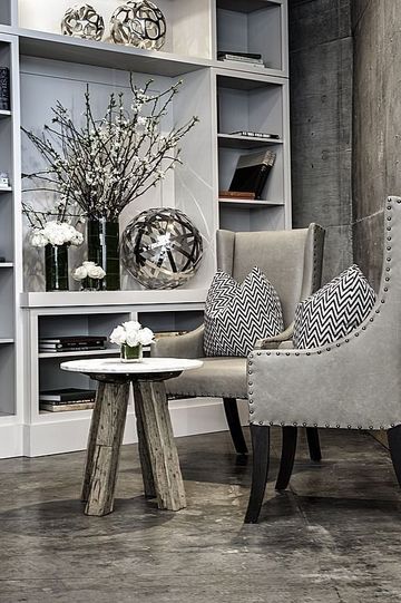 Disenos Decorativos Con Repisas De Madera Para Salas