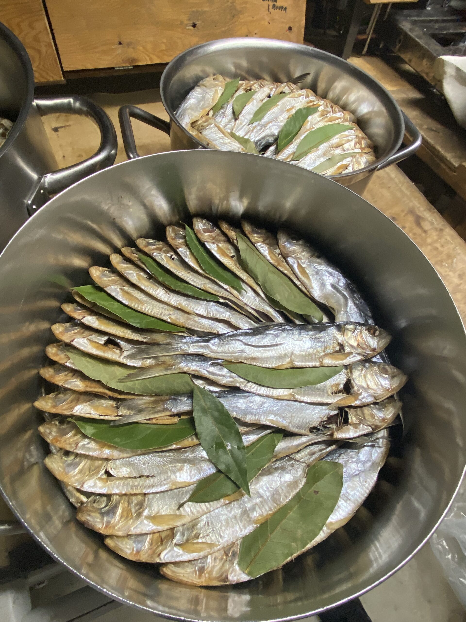 Traditional Missoltini Shad receipt