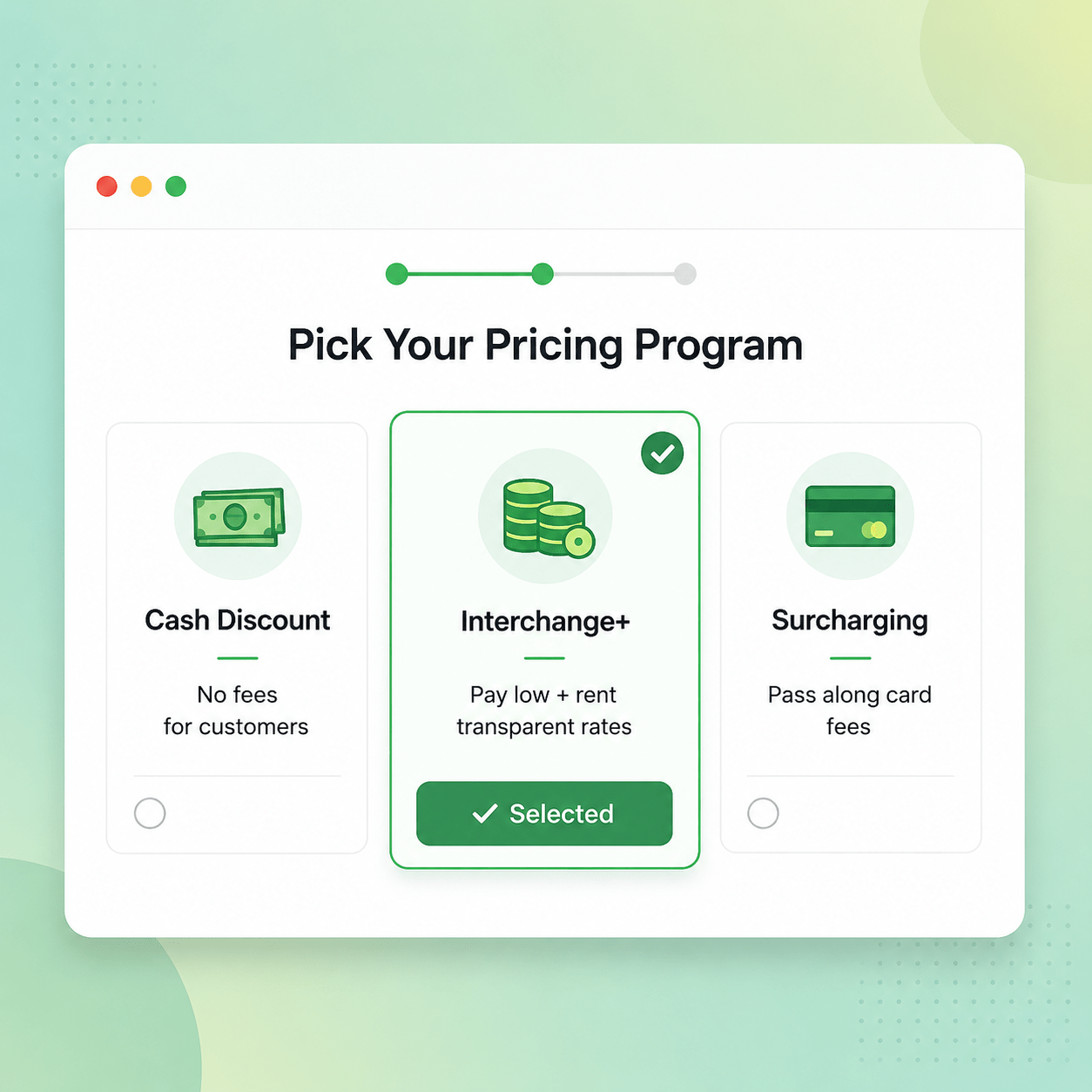 Pick Your Pricing Program