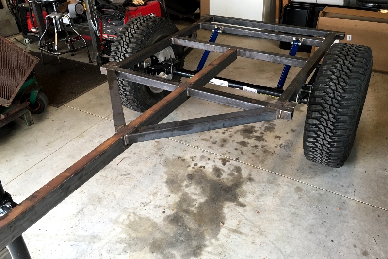 Dinoot Jeep Trailers Got Welded Frames?