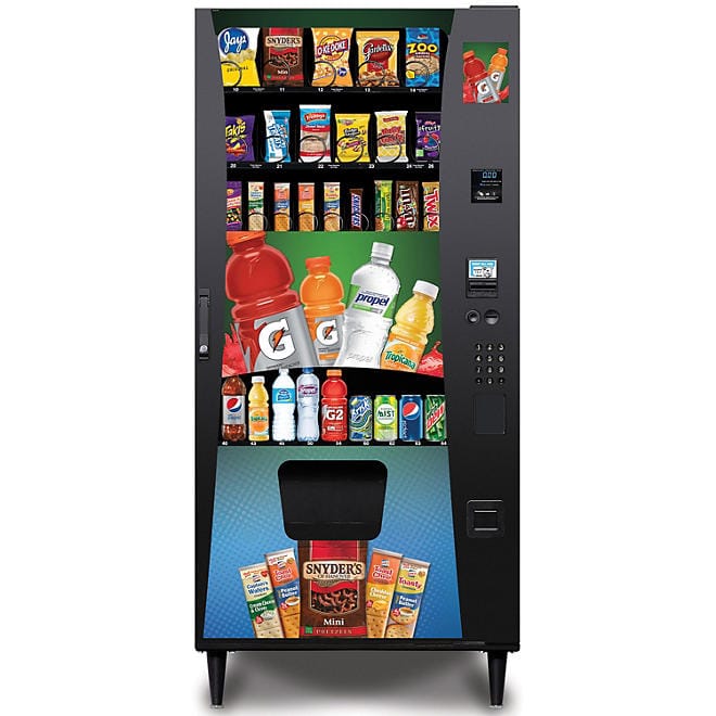 Combo Snack Drink Vending Machine