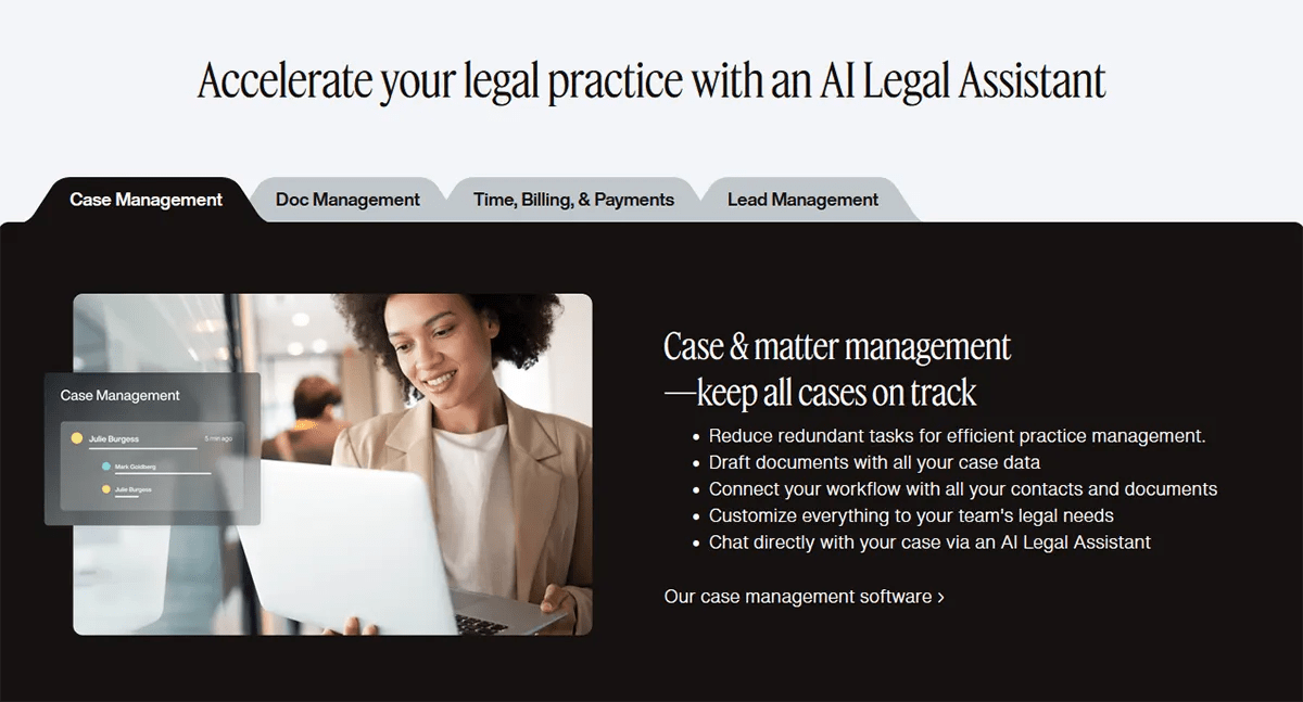 Filevine - Accelerate your legal practice with an AI Legal Assistant