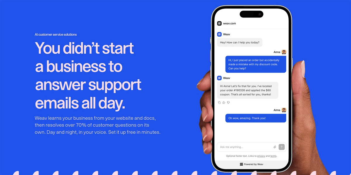 How Weav Uses AI to Solve Customer Problems Fast