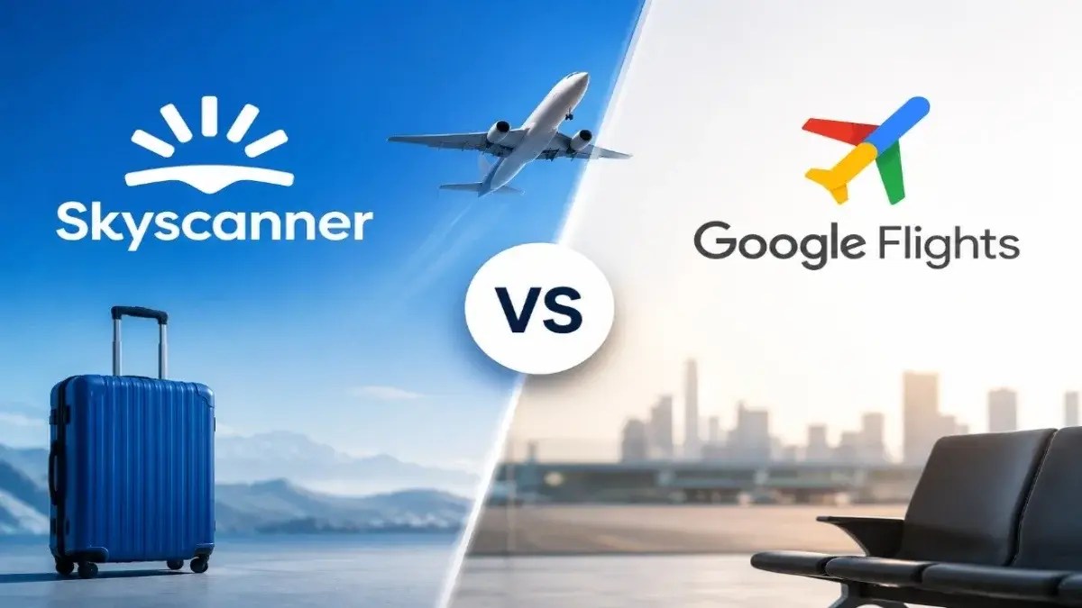 Skyscanner vs google flights