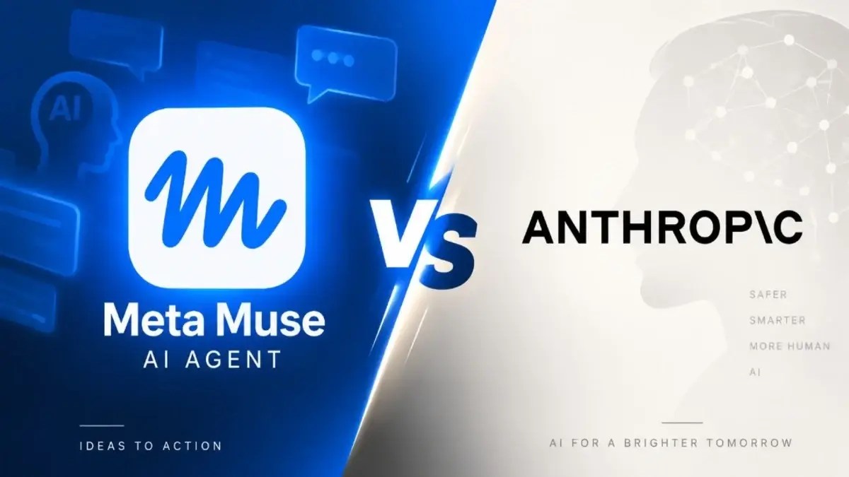 Meta muse ai agent vs Anthropic AI