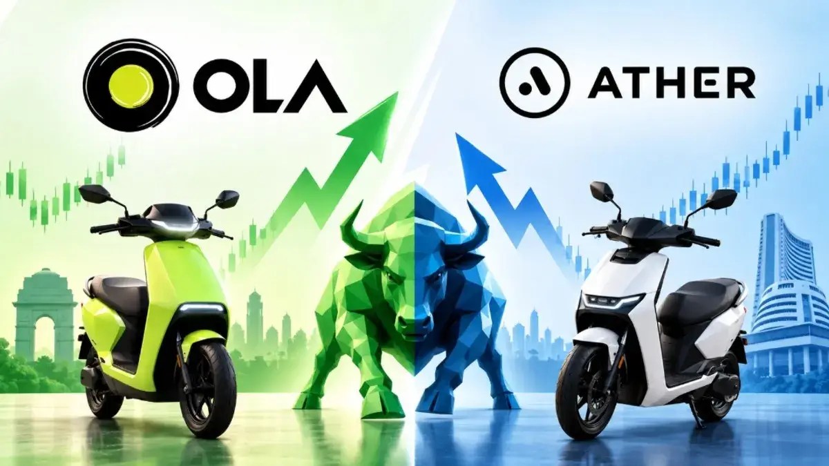Ola electric vs ather energy