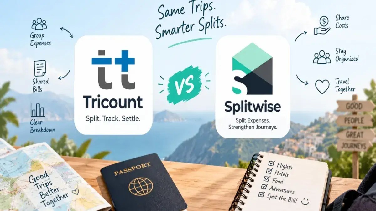 Tricount vs Splitwise