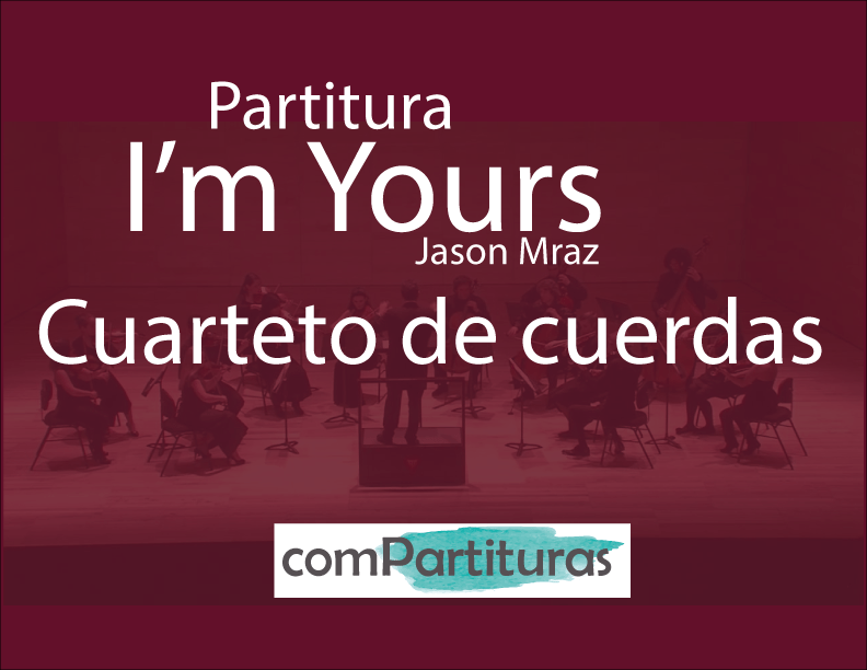Partitura I'm Yours