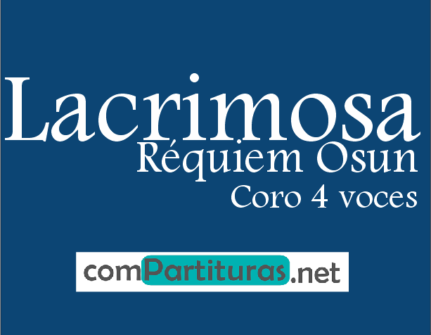Partitura Lacrimosa