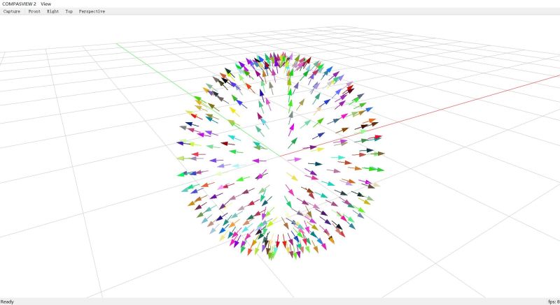 Vector Compas View2 - Retina Dark Images for Desktop