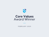 Living Our Values February Core Values Award Winner Sara Tredennick