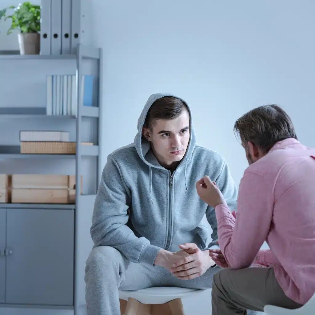 A therapist engaging in Anxiety therapy in NYC