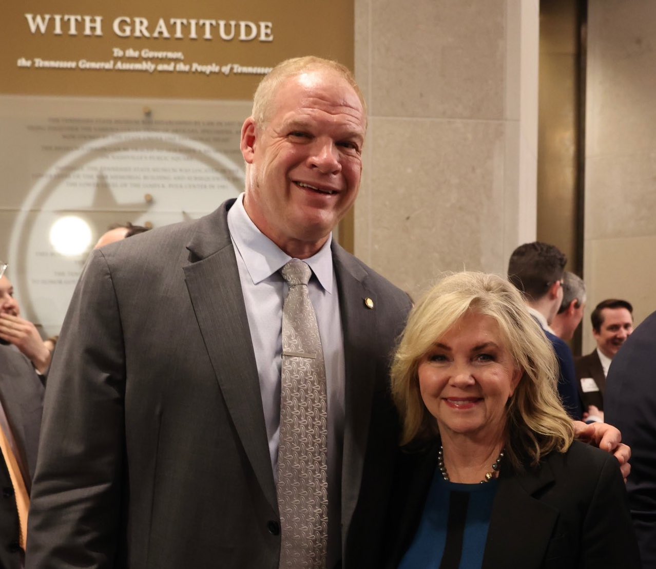 Glenn Jacobs, Marsha Blackburn photo