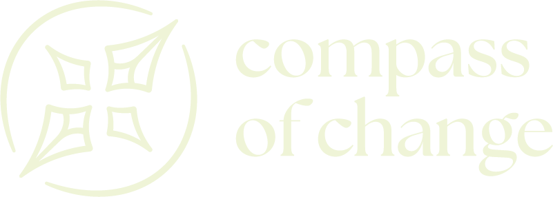 Compass of Change Therapy Horizontal Stack Logo