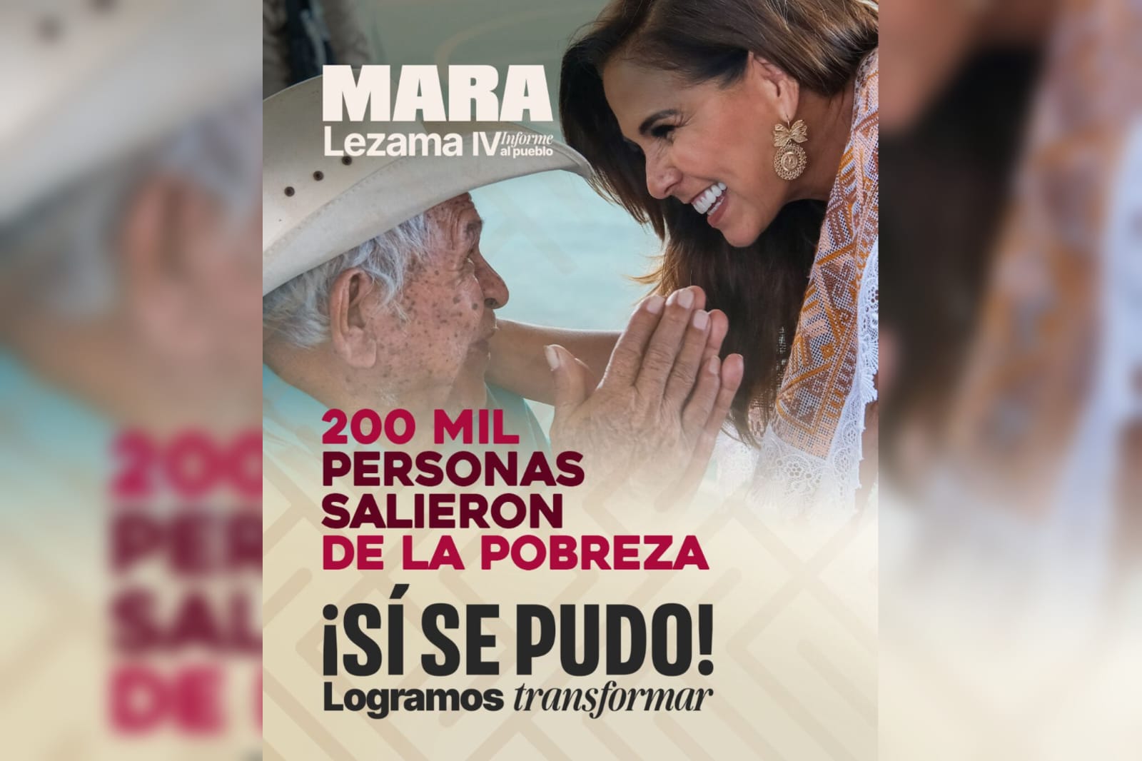 Sí se pudo: 200 mil quintanarroenses salieron de la pobreza
