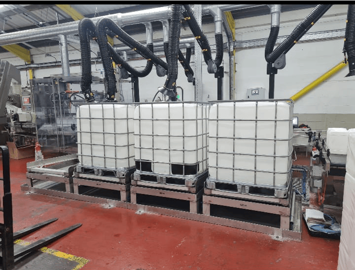 IBC and Waste Control System, FMC Deeside Wales. - Compere Systems