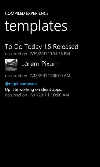 Wp7 Context Menus With Caliburn Micro Compiled Experience - Download Ultra HD City Pattern | High Resolution