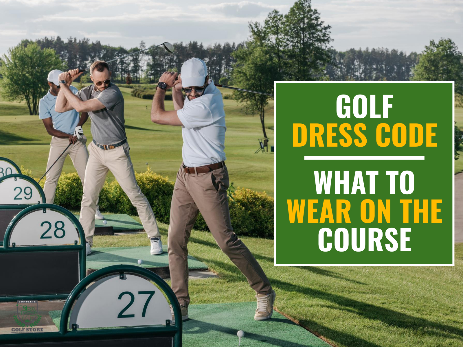 Golf dress code: what to wear on the course