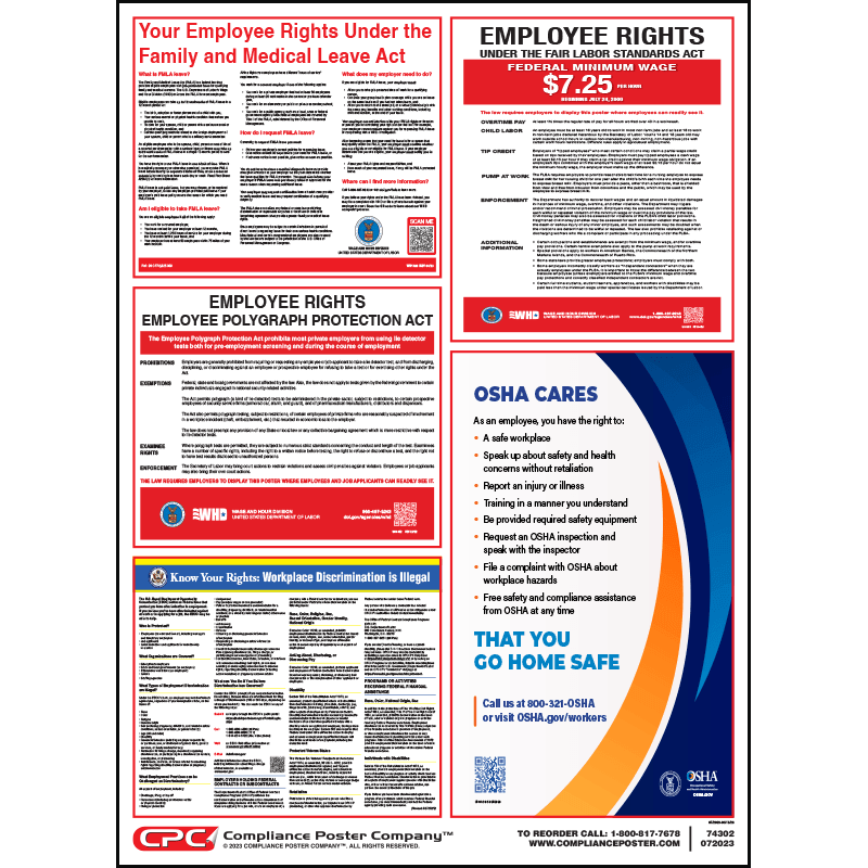 Federal Labor Law Poster Compliance Poster Company