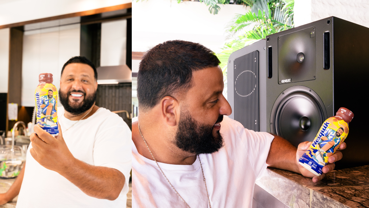 DJ Khaled and Nesquik Collaborate on Cinnamon Bun Flavored Milk