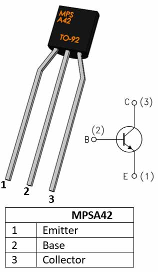 Mpsa42 Pinout Features Equivalent Datasheet