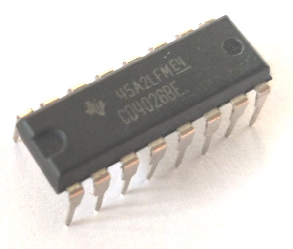 Ic Cd4026 Pinout Description Circuit Datasheet