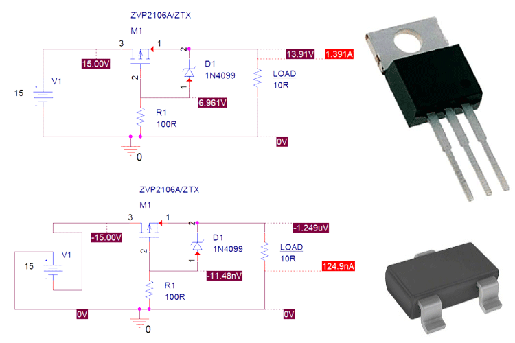I needed to better understand mosfets, so i did a very simple experiment after googleing the argument. Design Guide Pmos Mosfet For Reverse Voltage Polarity Protection Circuit