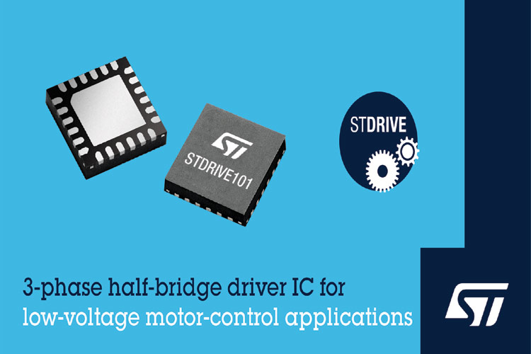 Stmicroelectronics Stdrive101 Triple Half Bridge Gate Driver Future - Best Nature Designs in HD