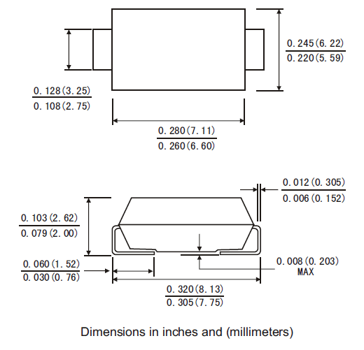 Ss54 Schottky Power Diode Datasheet Pinout Specs Features