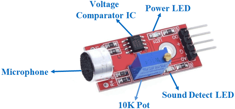 Clap Sensor Schematic Diagram - Circuit Diagram