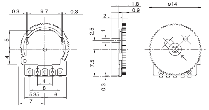 3 pin potentiometer wiring diagram database