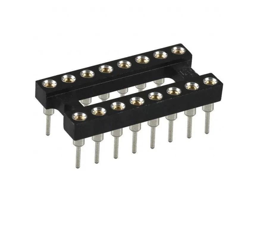 TecnoStore - 5x Zoccoli Connettori DIP 16 PIN 2,54mm | Per Circuiti Integrati E PCB - Foto 4