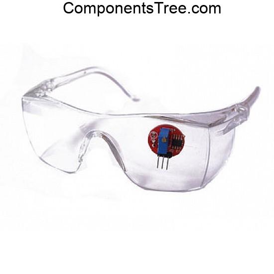 Eye Blink Sensor with Goggles (Eyeglasses) - ComponentsTree.com