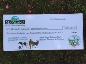 Featured image for “GMT Wins Award For Innovative Manure Management Technologies.”