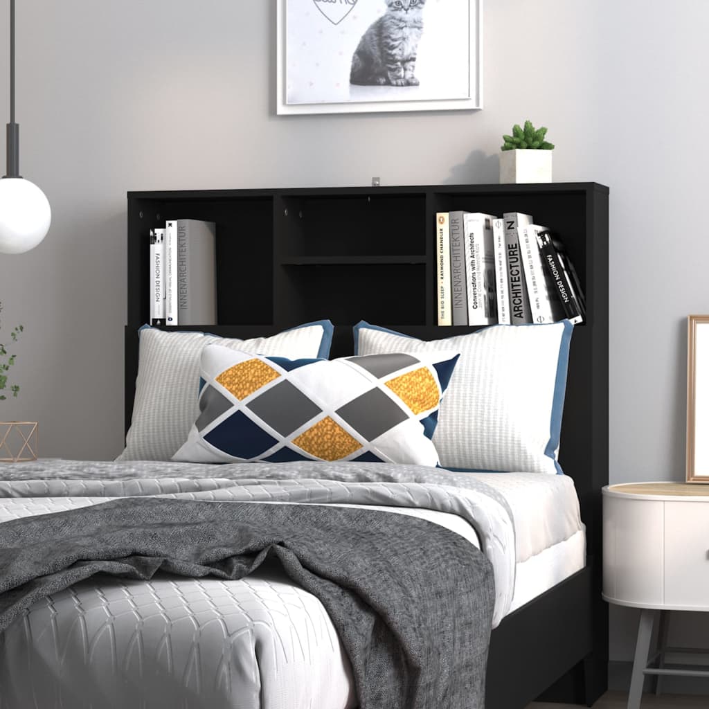Mueble Cabecero 100x19x103,5 cm Negro