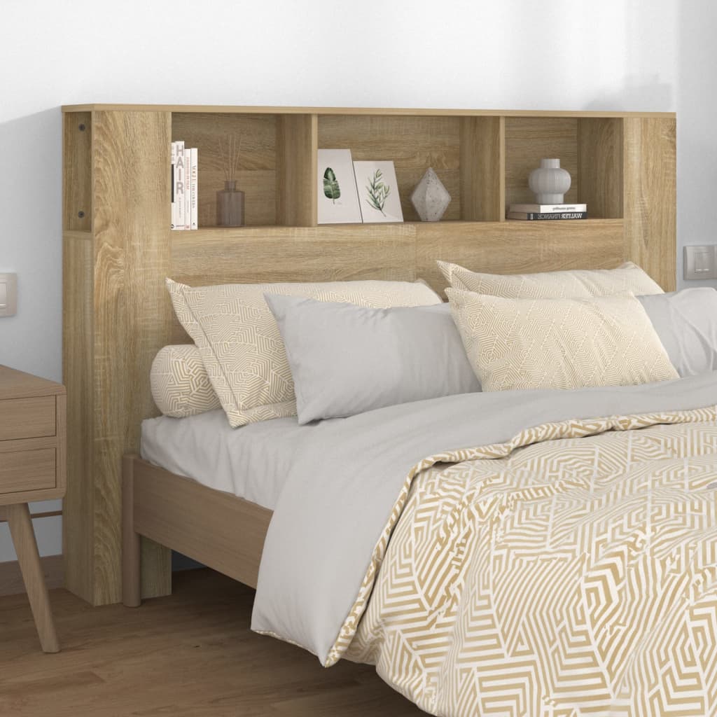 Mueble Cabecero 160x18,5x104,5 cm Roble