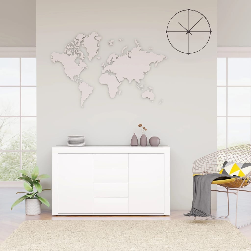 Aparador 120x36x69 cm Blanco