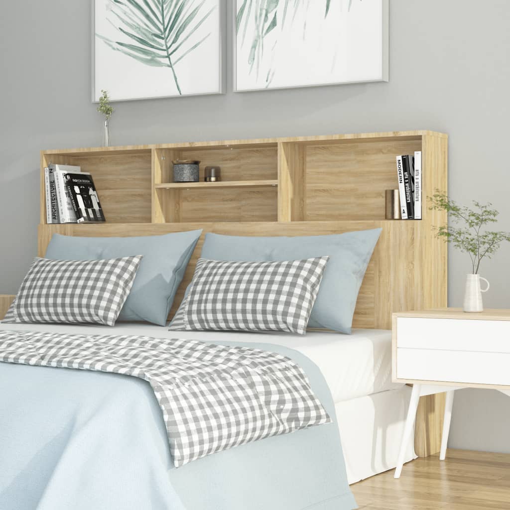 Mueble Cabecero 160x19x103,5 cm Roble