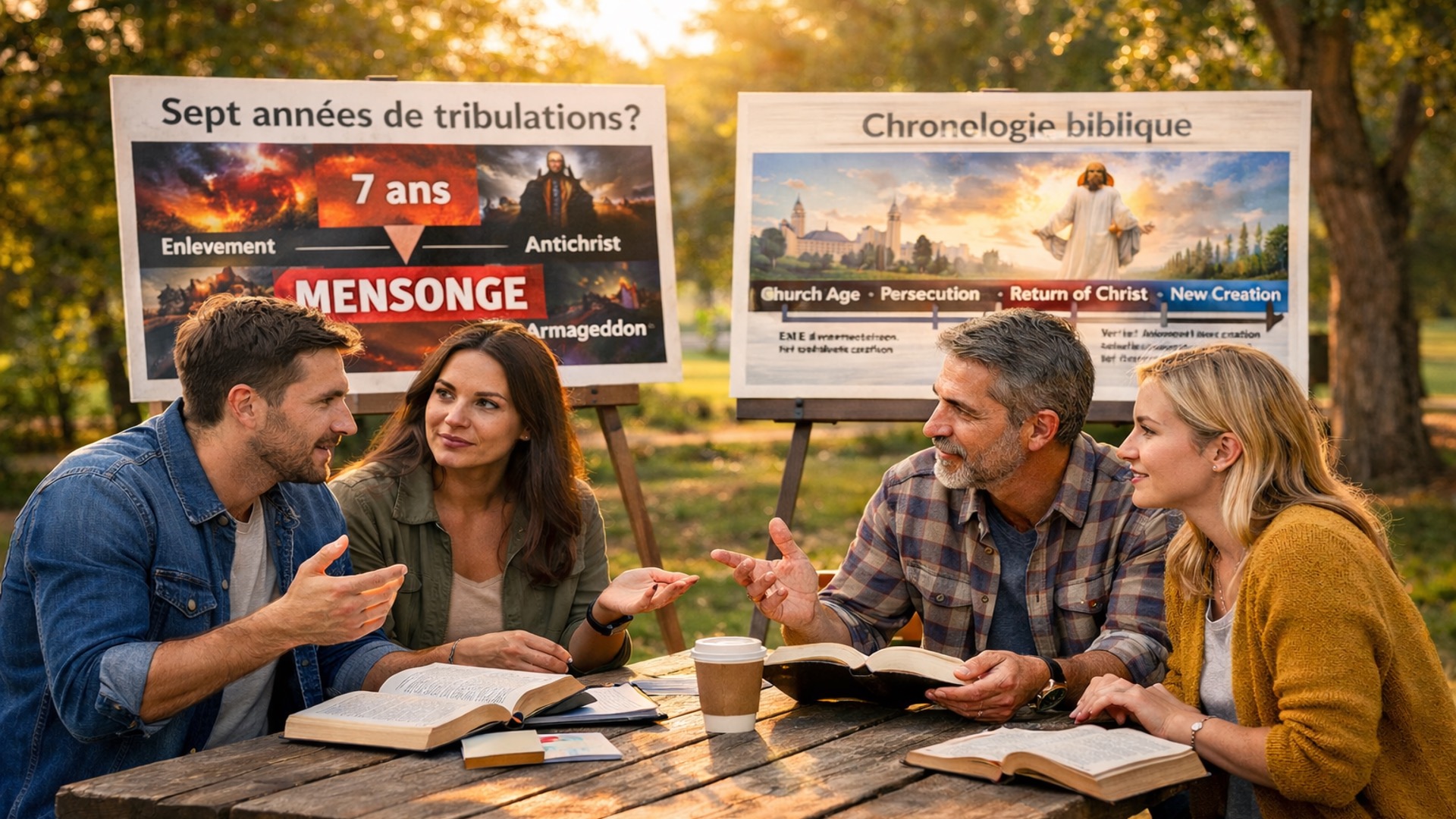 Sept années de tribulations : un concept non biblique