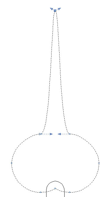 как нарисовать стрелку в кореле